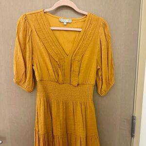 Yellow JGee Dress size medium, beautiful color